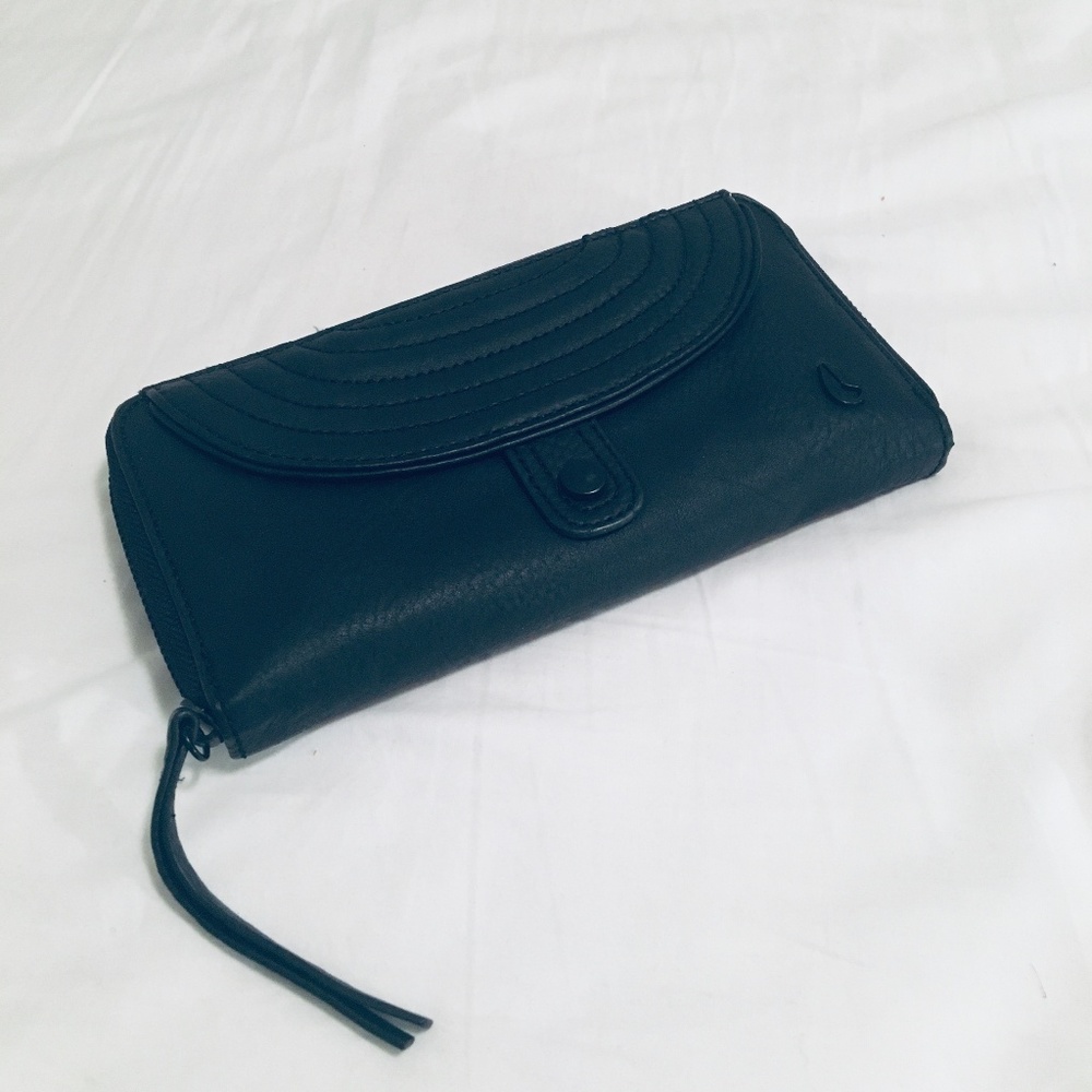 Nixon Black Leather Wallet